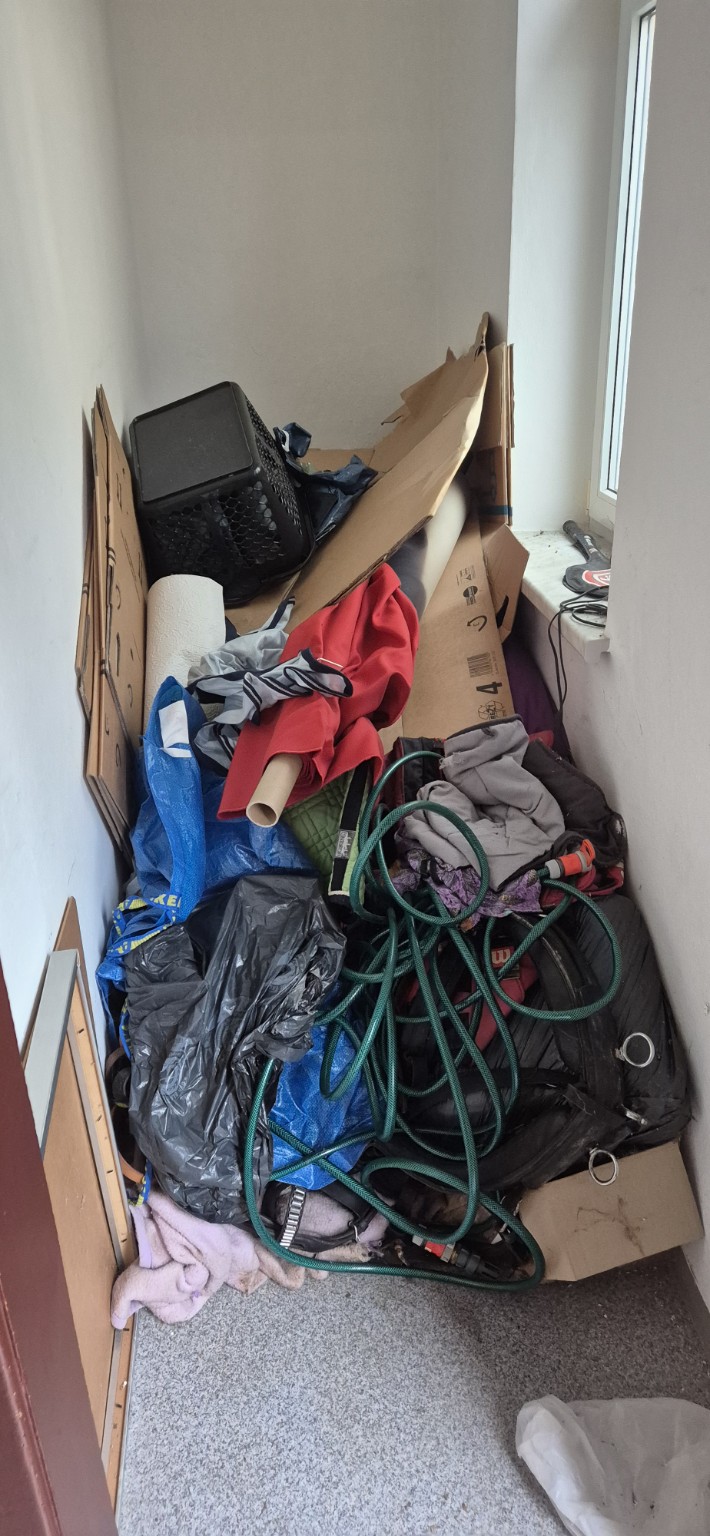 Vorher – Entrümpelung